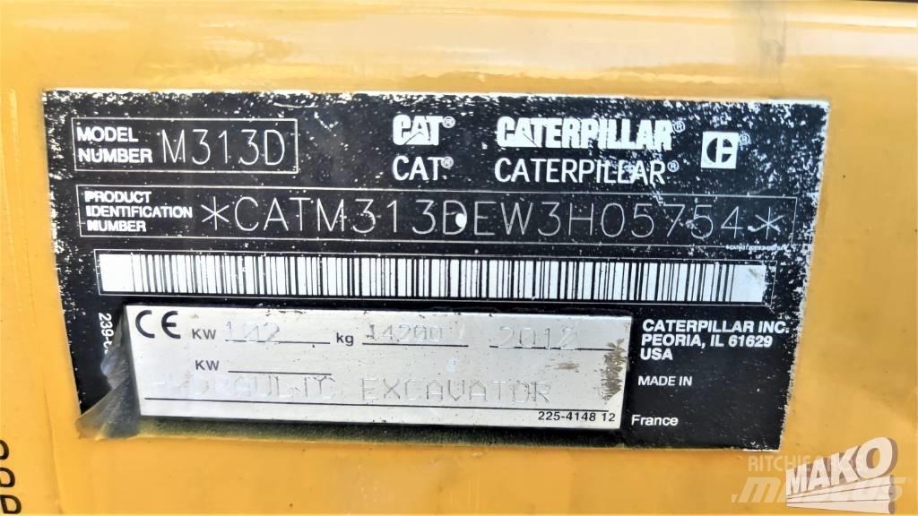 CAT M 313 D Εκσκαφείς με τροχούς - λάστιχα