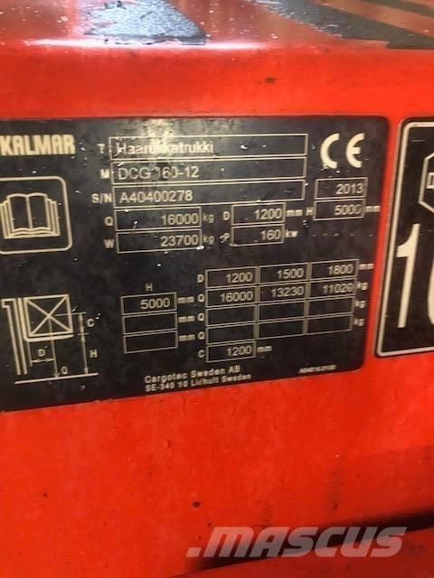 Kalmar DCG160-12 Πετρελαιοκίνητα Κλαρκ