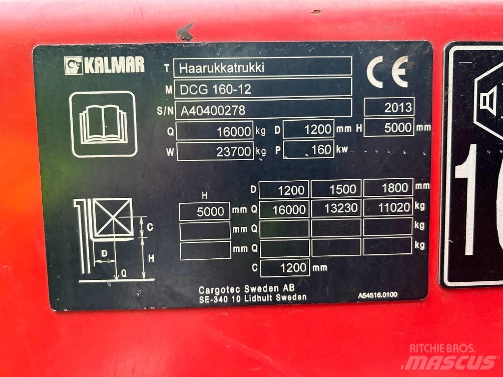 Kalmar DCG160-12 Πετρελαιοκίνητα Κλαρκ