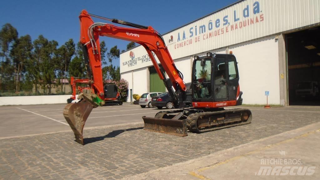 Kubota KX 080-4 Μίνι εκσκαφείς 7t - 12t