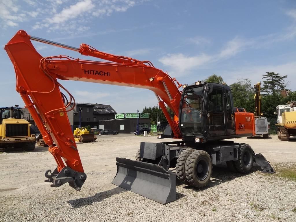Hitachi ZX 160 W Εκσκαφείς με τροχούς - λάστιχα