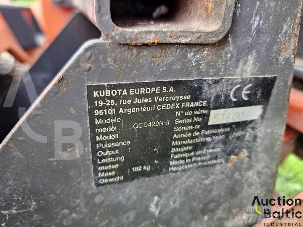 Kubota GCD420N-II Χορτοκοπτικά με καθιστό χειριστή