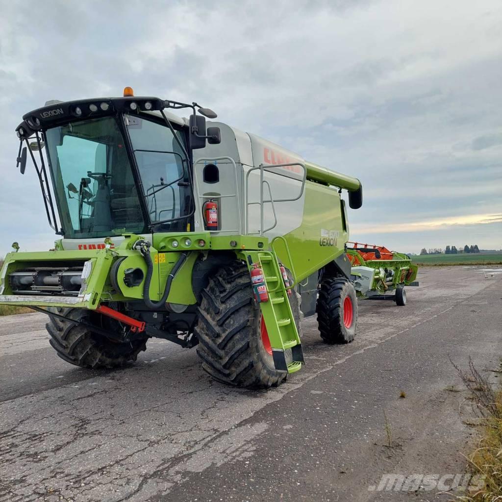 CLAAS Lexion 670 Θεριζοαλωνιστικές μηχανές