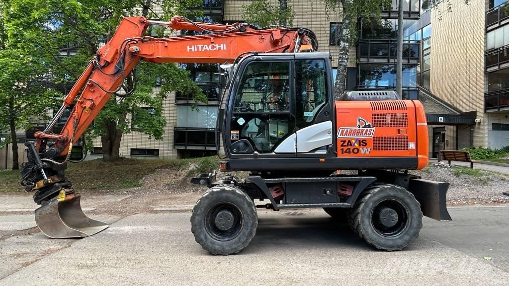 Hitachi ZX140W-5B Εκσκαφείς με τροχούς - λάστιχα