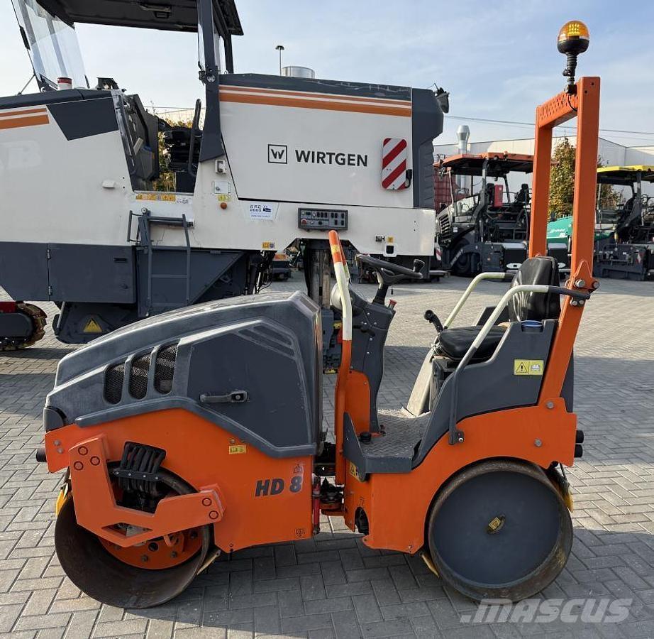 Hamm HD 8 VV Οδοστρωτήρες διπλού κυλίνδρου