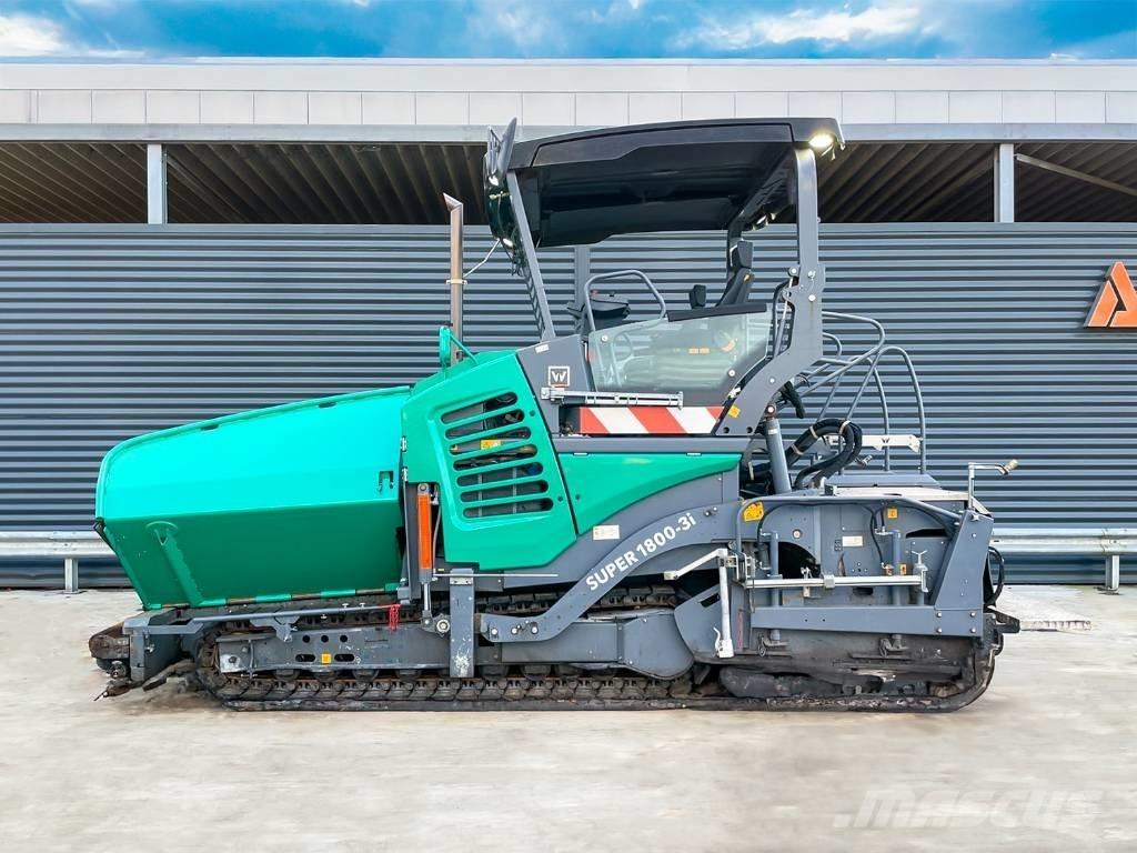 Vögele SUPER 1800-3I Επίστρωση ασφάλτου
