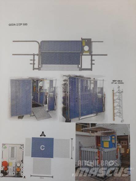 Geda 500 Z ZP Ανυψωτήρες με κατακόρυφους πυλώνες