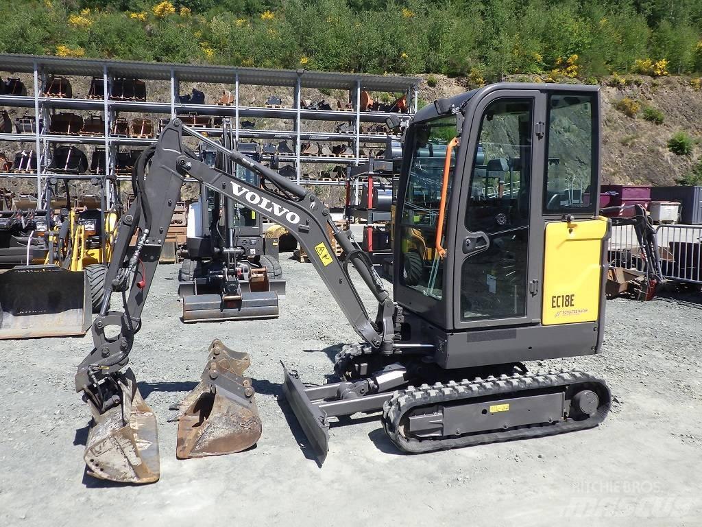 Volvo EC 18 E Εκσκαφάκι (διαβολάκι) < 7t