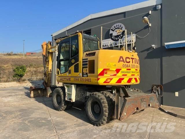 Komatsu PW 148 Εκσκαφείς με τροχούς - λάστιχα