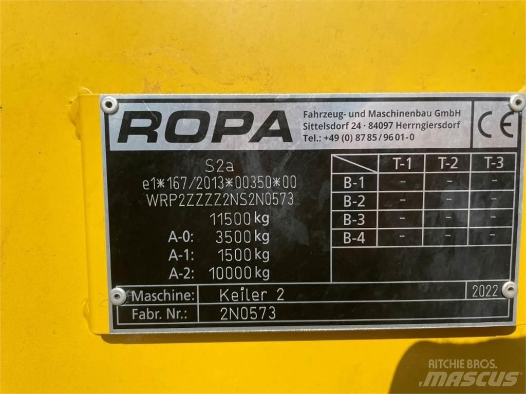 Ropa KEILER 2 Πατατοεξαγωγέας