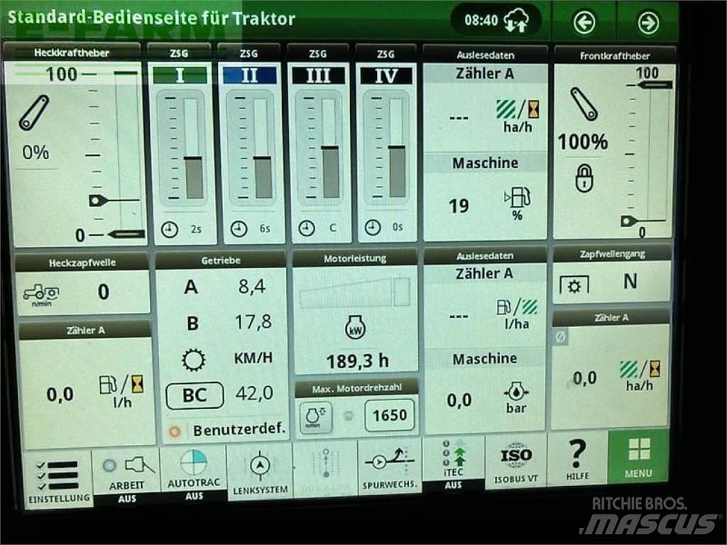 John Deere 6r 215 Τρακτέρ