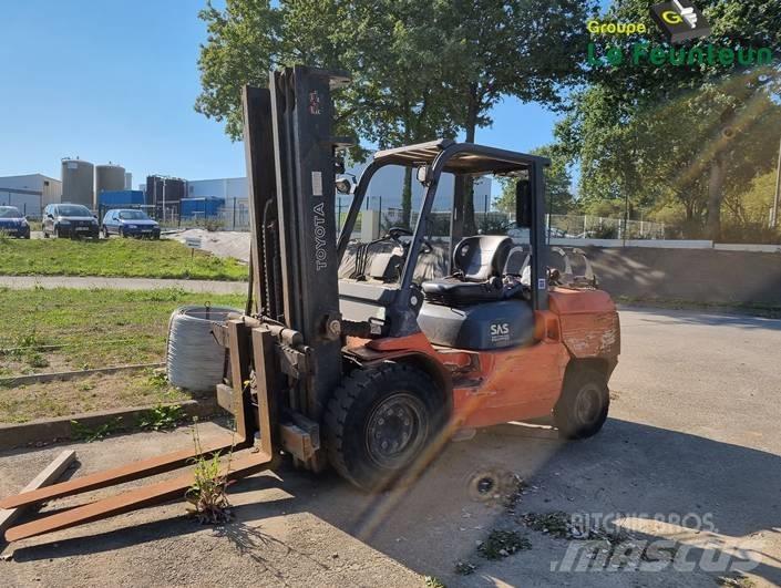 Toyota 02-7 FG A 50 Περονοφόρα ανυψωτικά κλαρκ με φυσικό αέριο LPG
