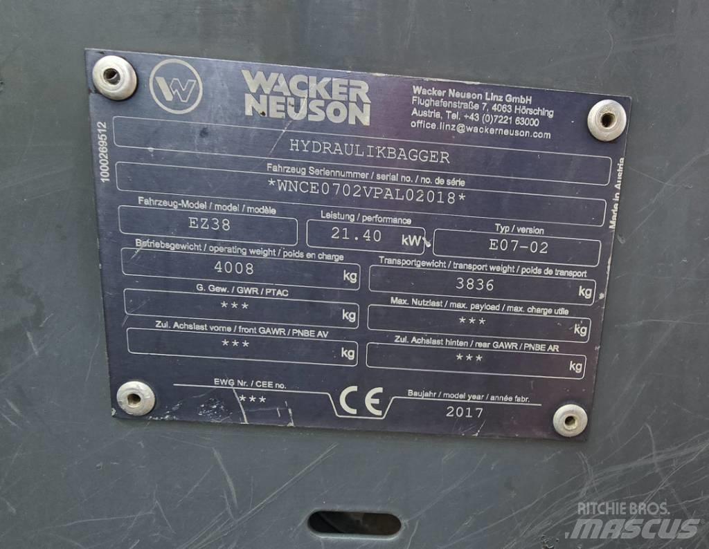 Wacker Neuson EZ 38 Εκσκαφάκι (διαβολάκι) < 7t
