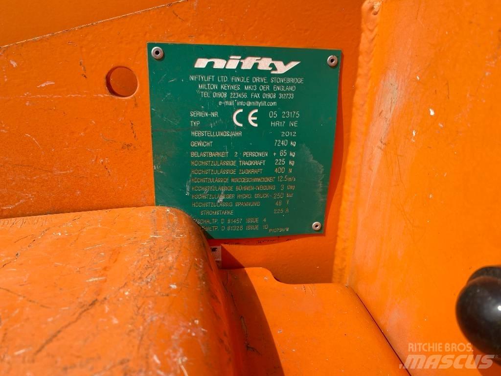 Niftylift HR 17NE Ανυψωτήρες με αρθρωτό βραχίονα