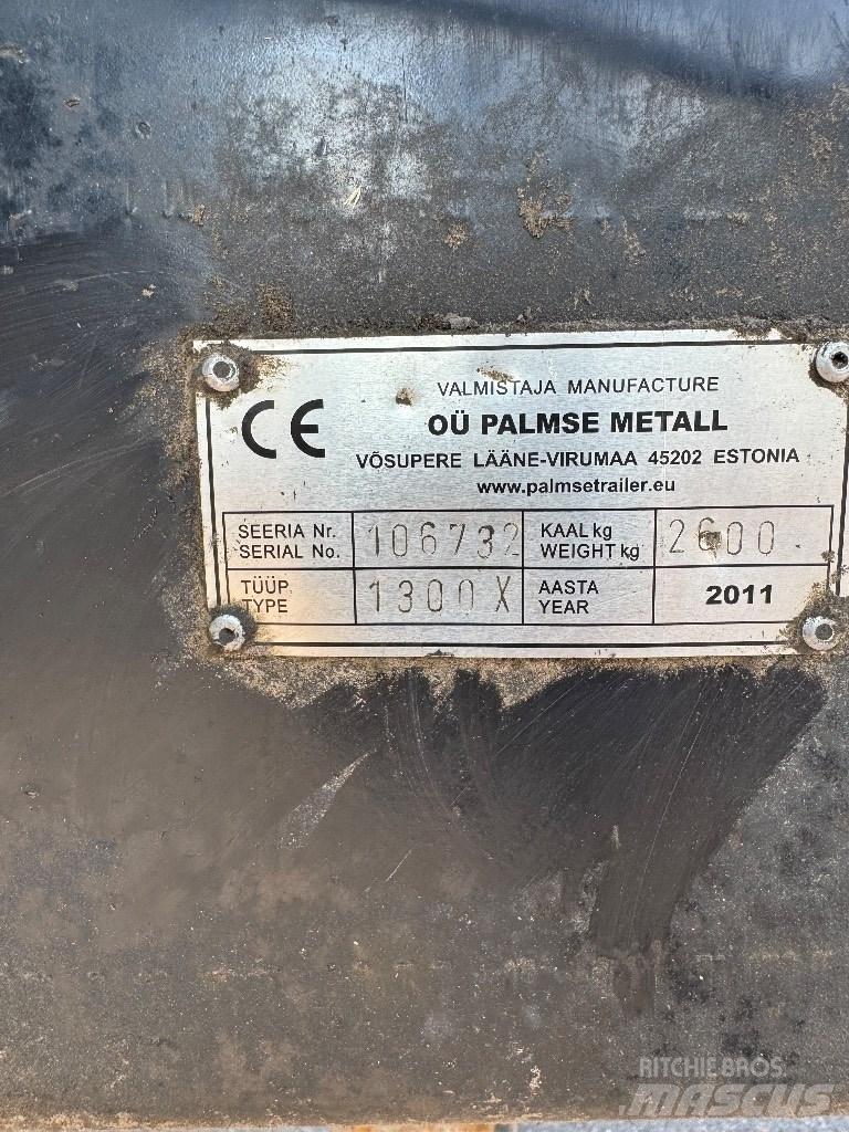 Palmse Trailer 1300X Ρυμούλκες γενικής χρήσης