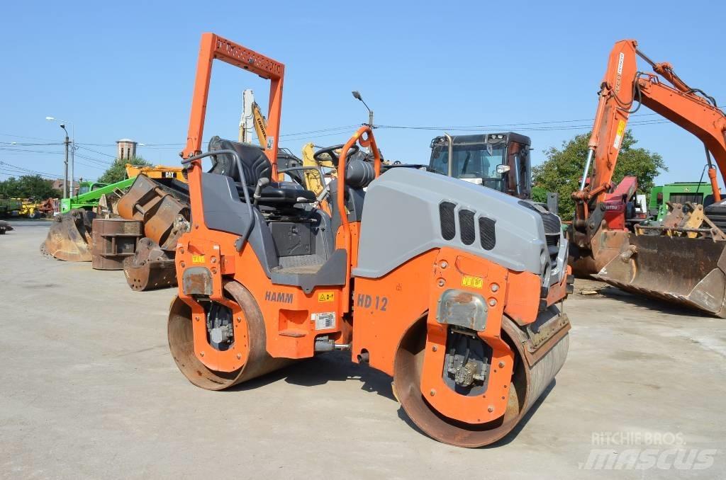 Hamm HD 12 VV Οδοστρωτήρες διπλού κυλίνδρου