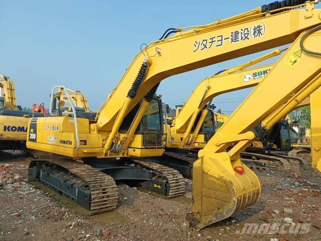 Komatsu PC 200-8 Εκσκαφείς με ερπύστριες