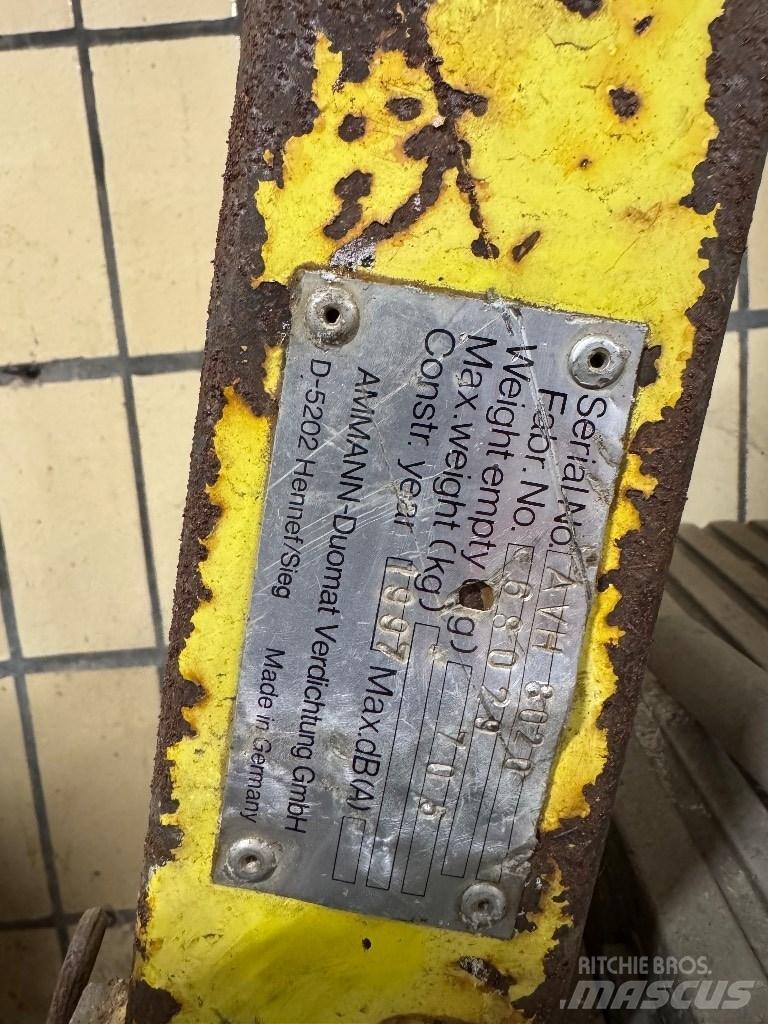 Ammann AVH 6030 Επίπεδοι κόπανοι