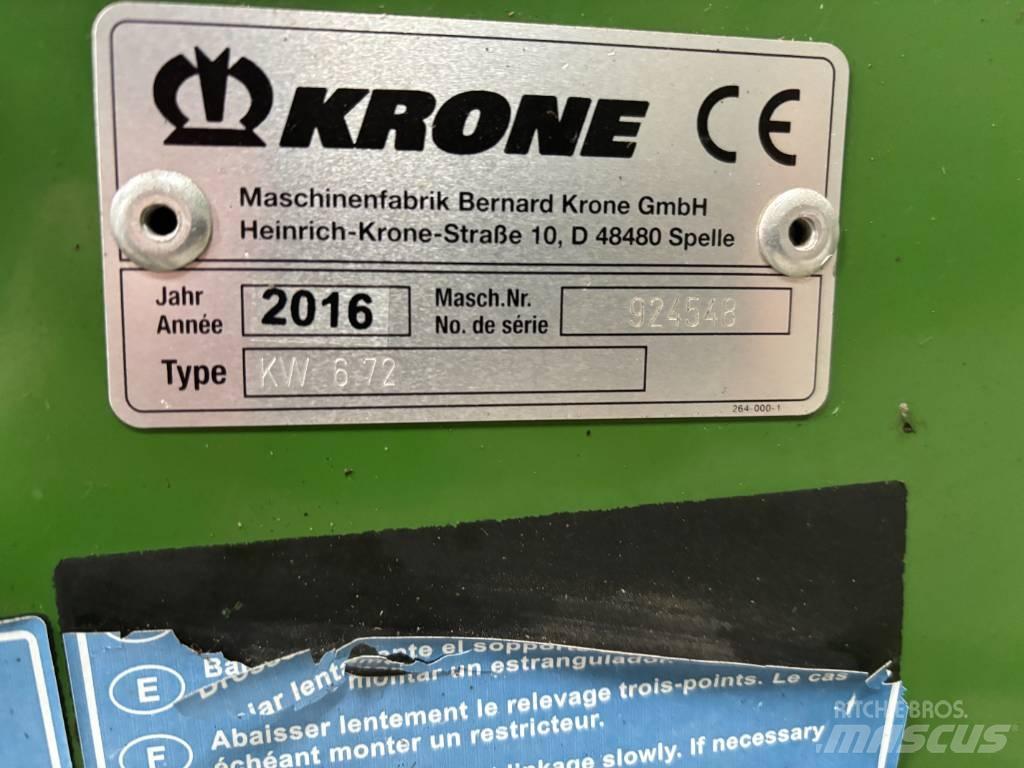 Krone KW 6.72/6 Τσουγκράνες και χορτοξηραντικές μηχανές