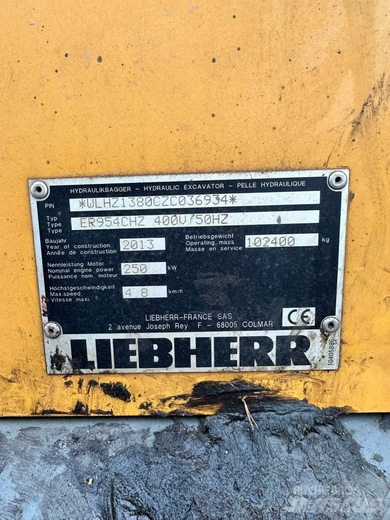 Liebherr ER 954C Βιομηχανικά μηχανήματα διαχείρισης αποβλήτων