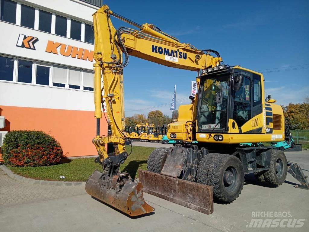 Komatsu PW 160-11 Εκσκαφείς με τροχούς - λάστιχα