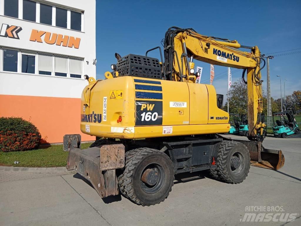 Komatsu PW 160-11 Εκσκαφείς με τροχούς - λάστιχα