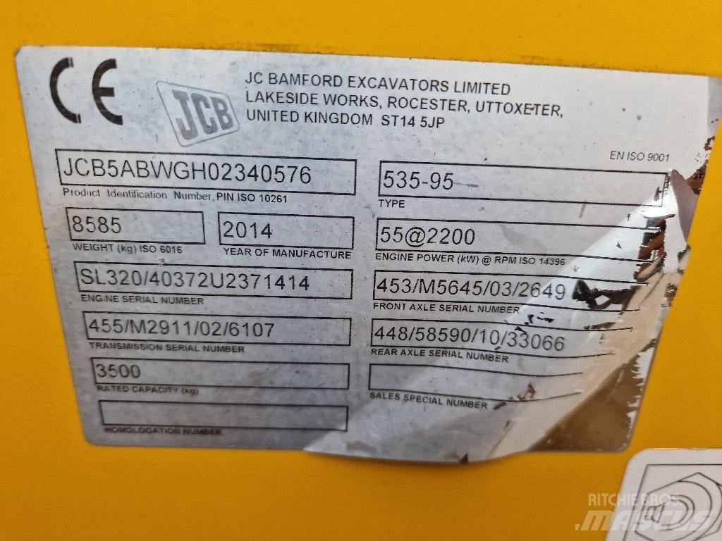 JCB 2014 JCB 535-95 Τηλεσκοπικοί ανυψωτές