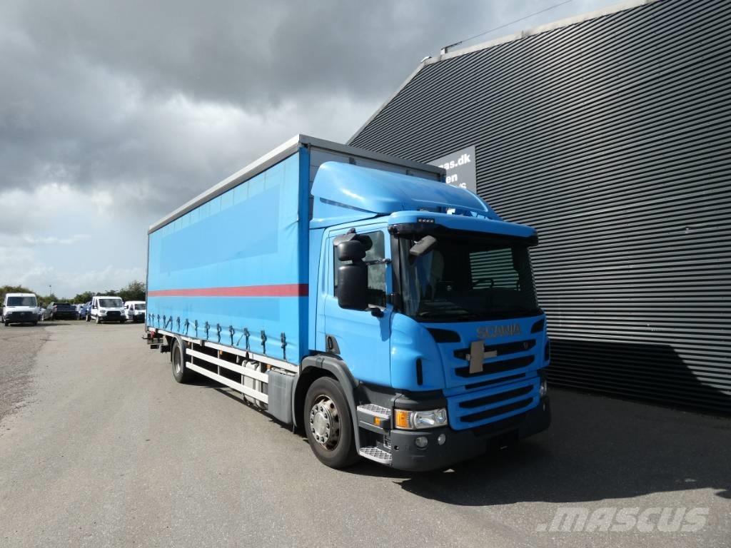 Scania P 250 Φορτηγά Καρότσα - Κουρτίνα