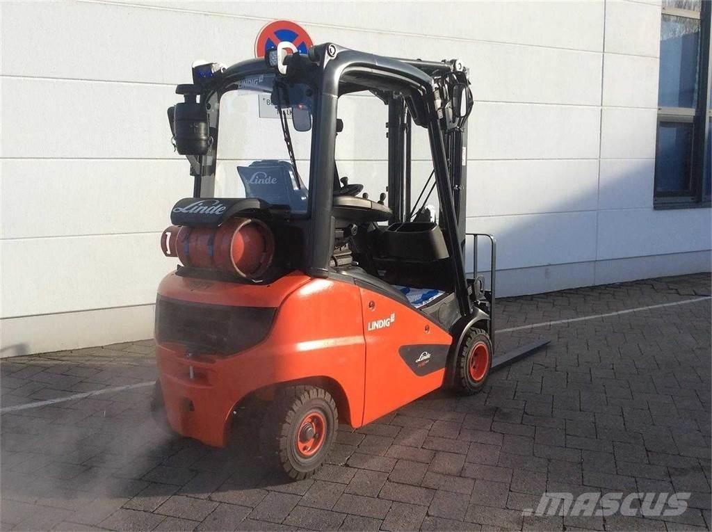 Linde H18T Περονοφόρα ανυψωτικά κλαρκ με φυσικό αέριο LPG