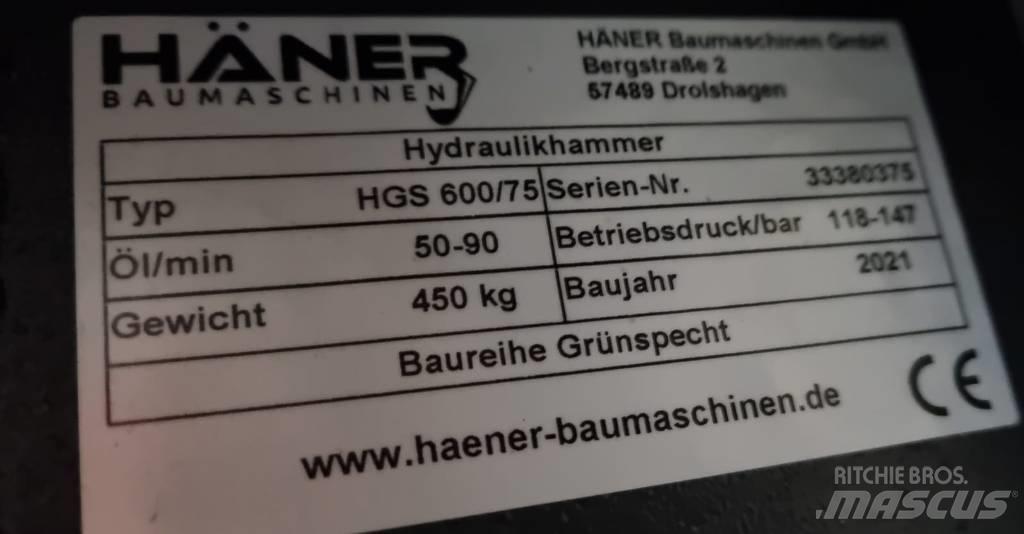 Häner HGS 600/75 Σφυριά / Σπαστήρες