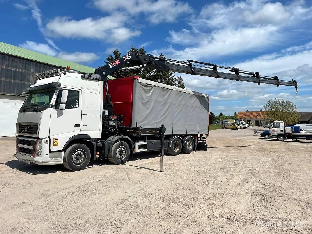 Volvo FH 460 Ημιρυμούλκες θρυμματισμού ξυλείας