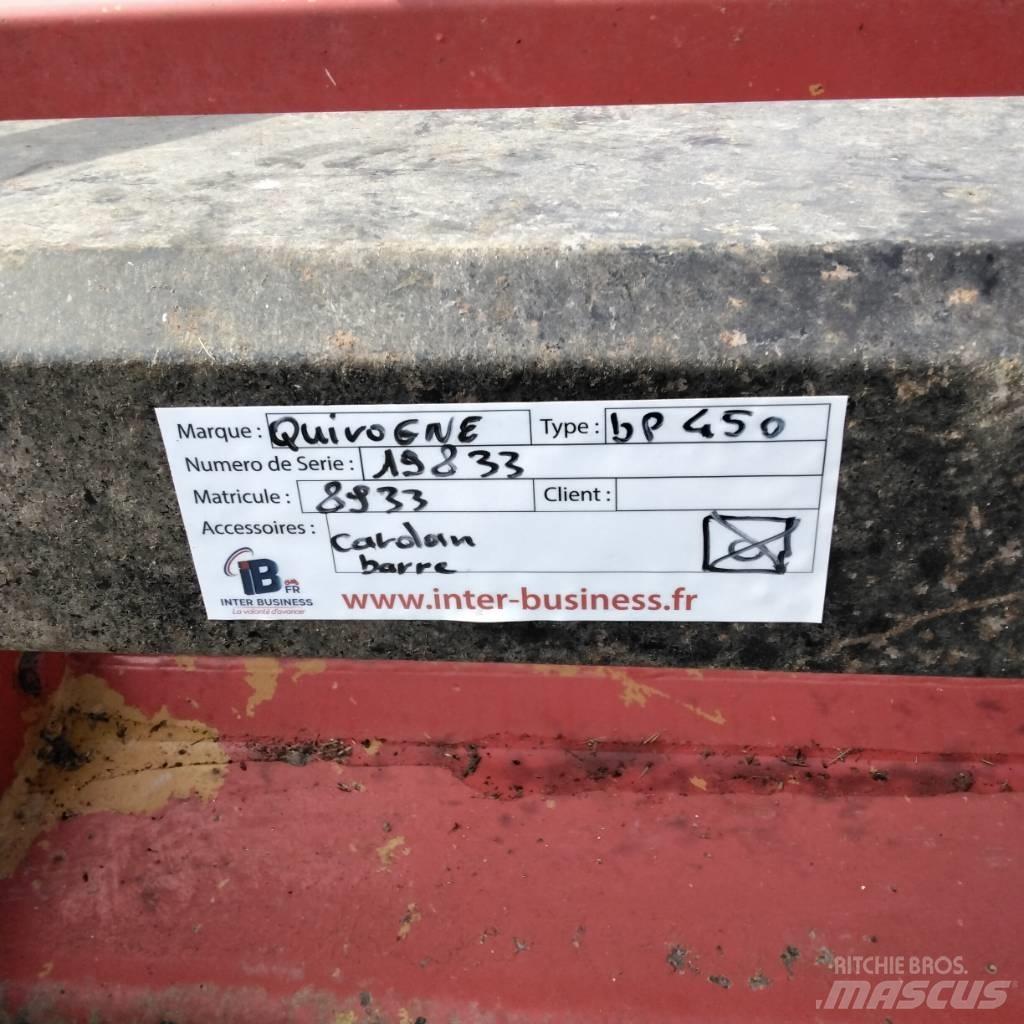 Quivogne BP 450 Χορτοκοπτικά και κορυφολόγοι βοσκοτόπων