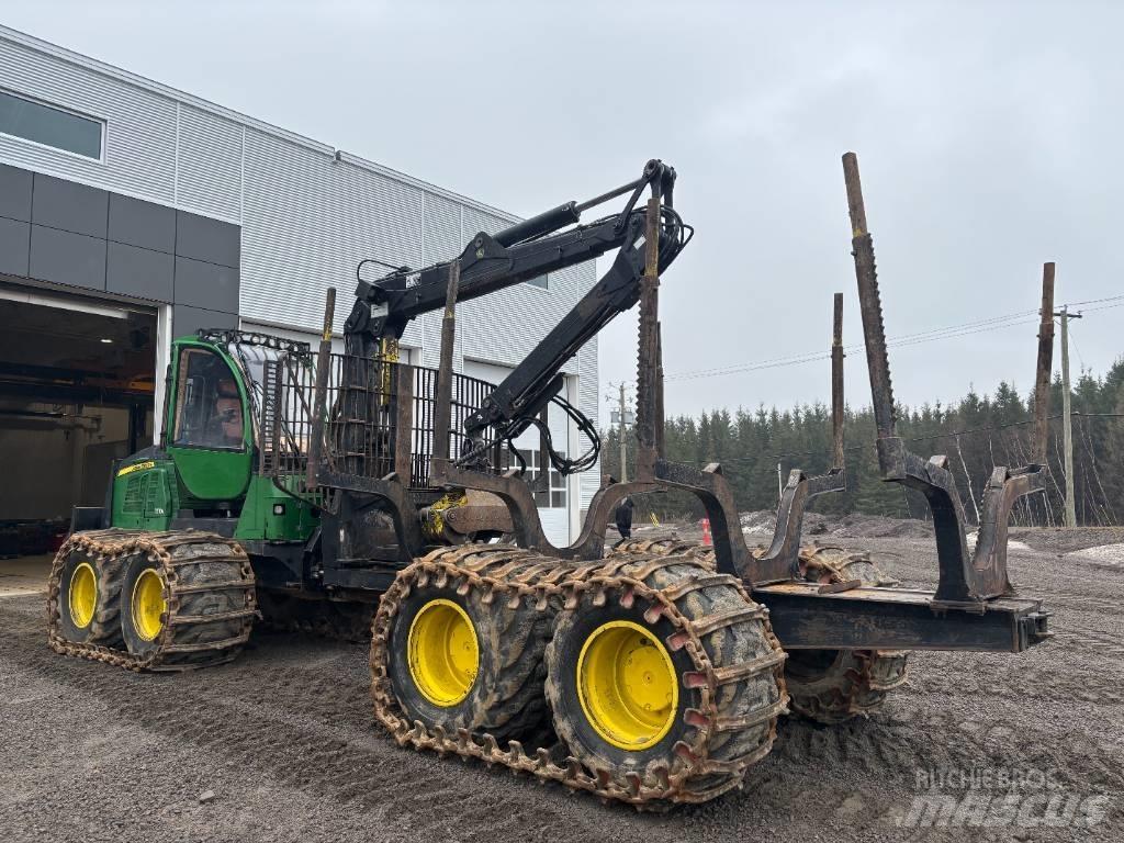John Deere 1210 E Μεταφορείς ξυλείας