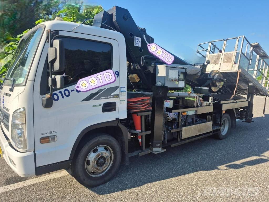  GIHEUNG GH2906A Εναέριες πλατφόρμες τοποθετημένες σε φορτηγό