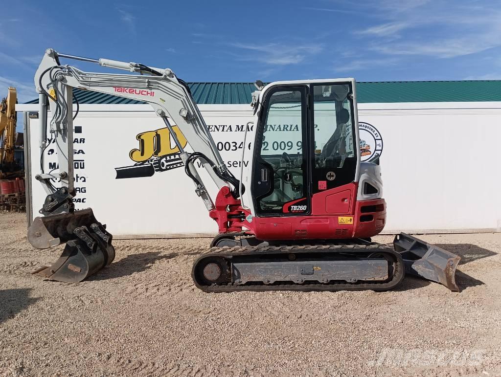 Takeuchi TB 260 Εκσκαφάκι (διαβολάκι) < 7t