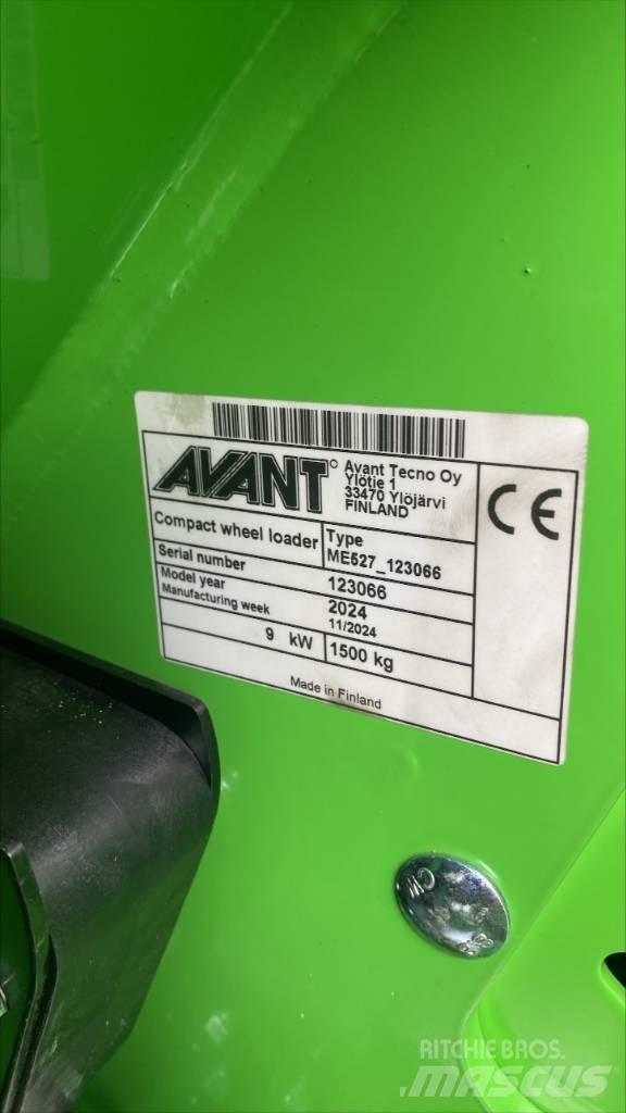 Avant E527 Μίνι φορτωτές
