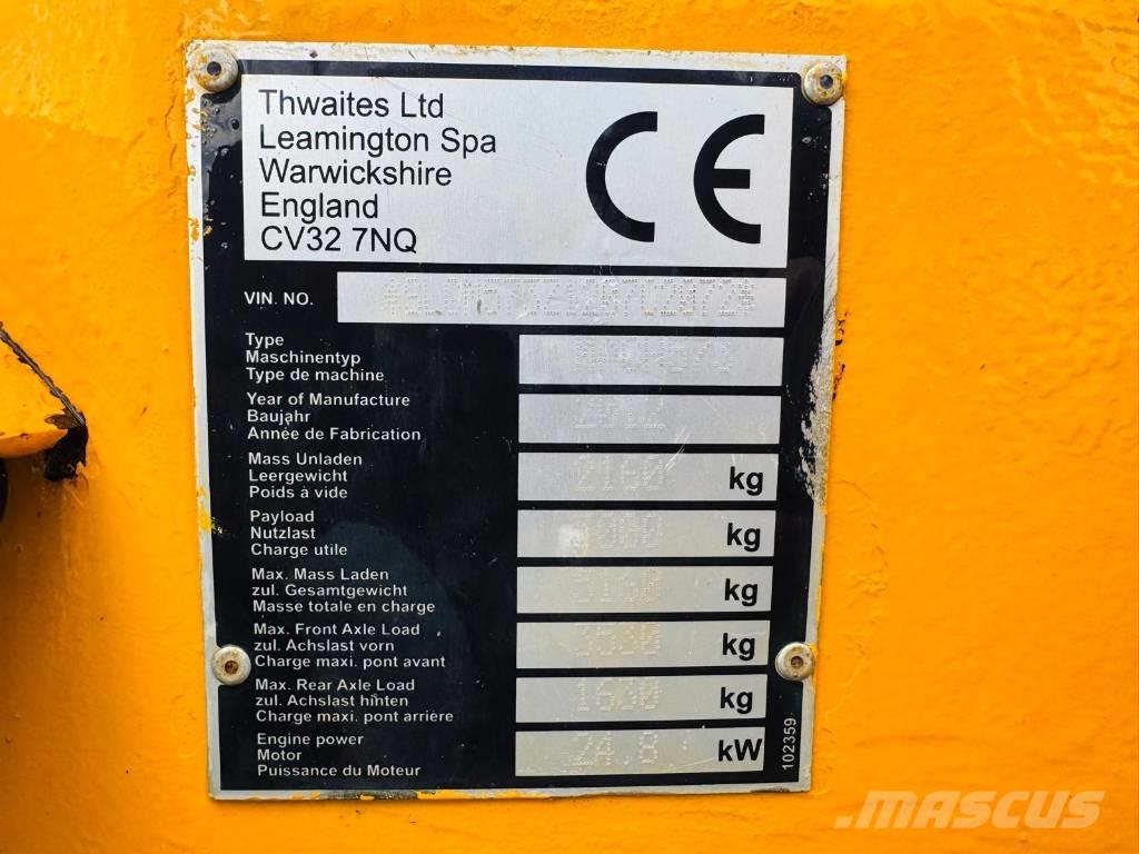 Thwaites MACH 573 Dumpers εργοταξίου