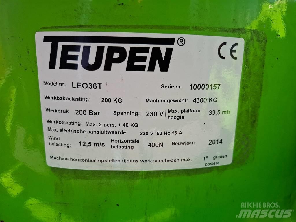 Teupen LEO36T Ανυψωτήρες με τηλεσκοπικό βραχίονα