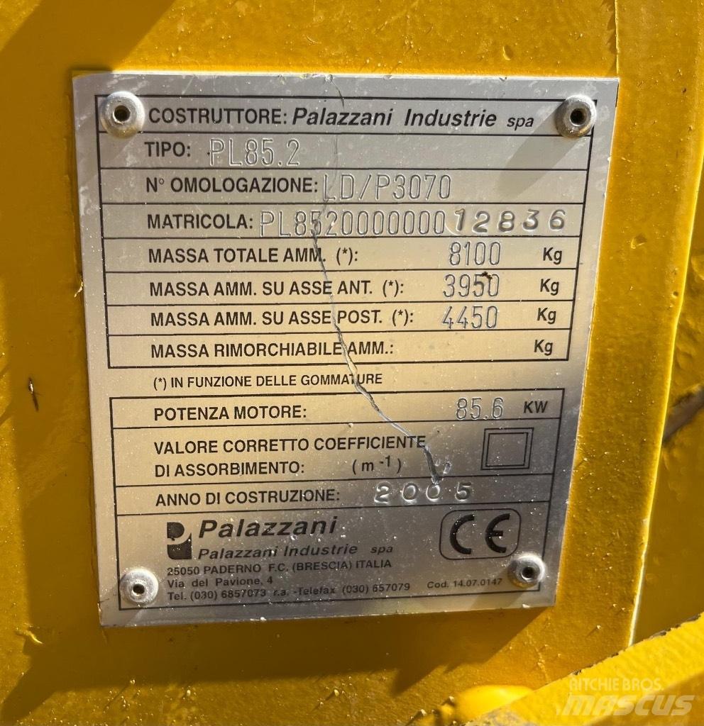 Palazzani PL 85.2 Μίνι φορτωτές