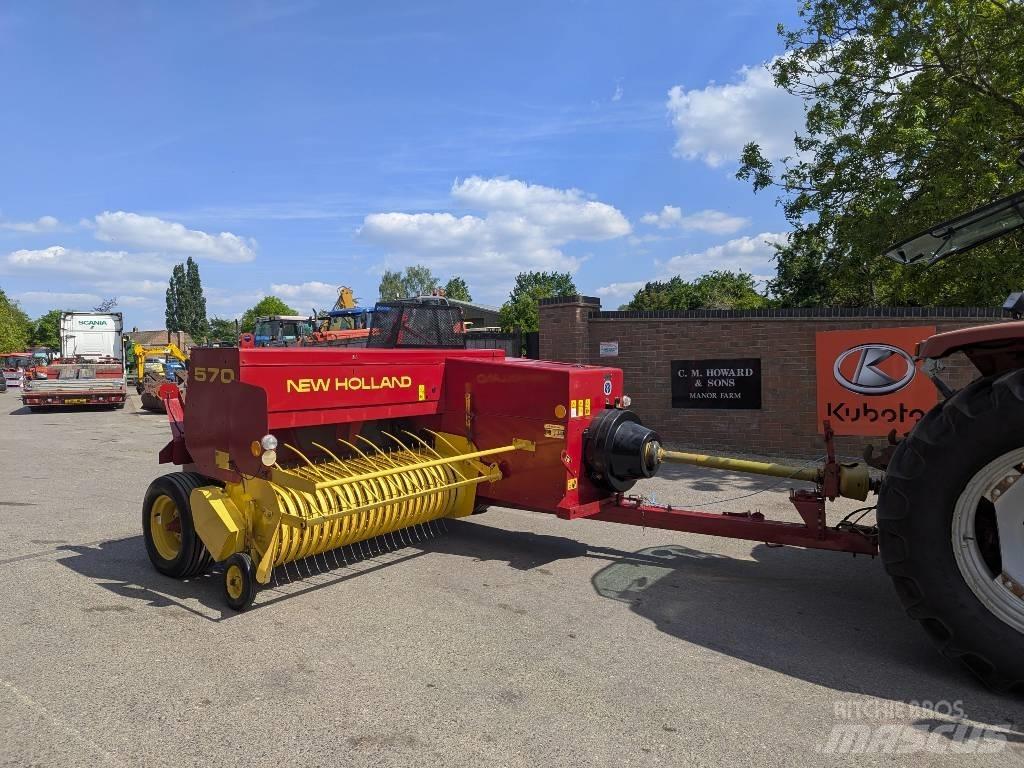 New Holland 575 Πρέσες τετράγωνων δεμάτων