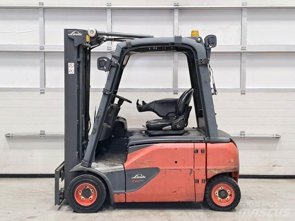Linde E20PL-02 Ηλεκτρικά περονοφόρα ανυψωτικά κλαρκ