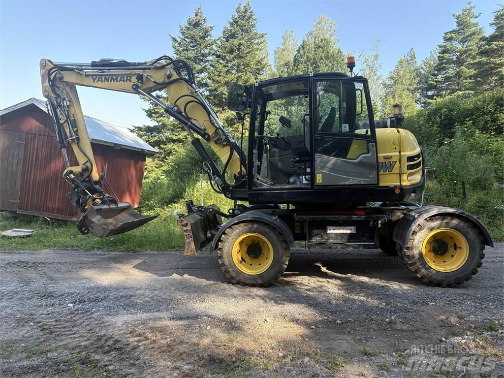 Yanmar B110W Εκσκαφείς με τροχούς - λάστιχα