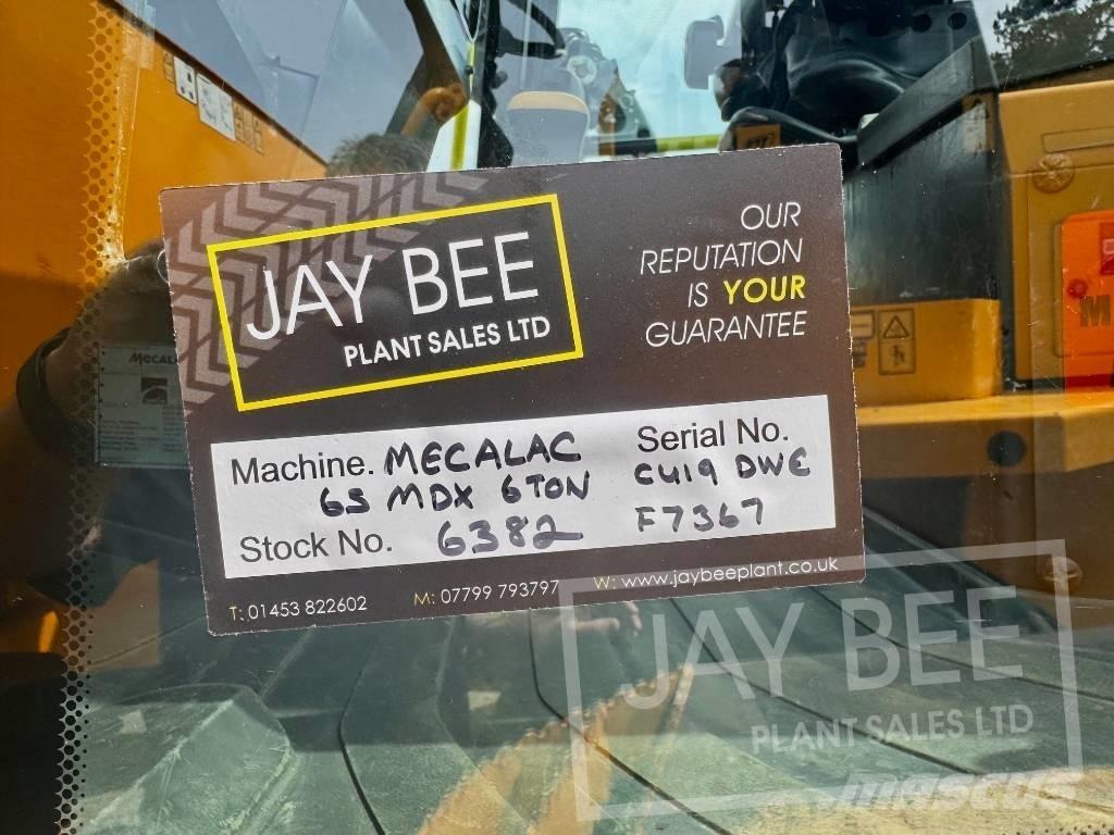 Mecalac 6 MDX Dumpers εργοταξίου