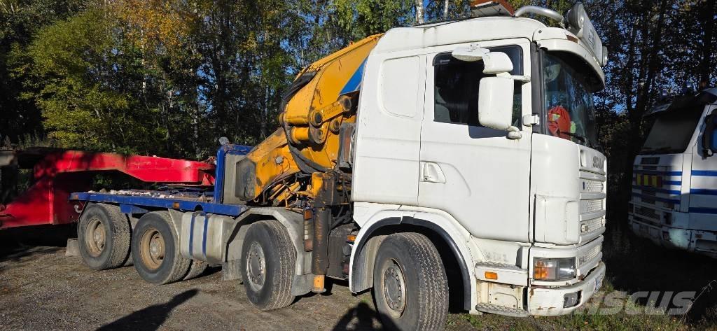 Scania R 144 G Φορτηγά με Γερανό