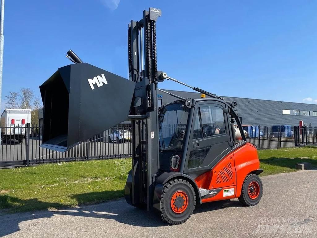 Linde H50T-02 Περονοφόρα ανυψωτικά κλαρκ με φυσικό αέριο LPG