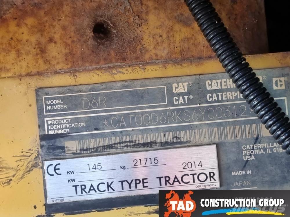 CAT D 6 R Μπουλντόζες με ερπύστριες