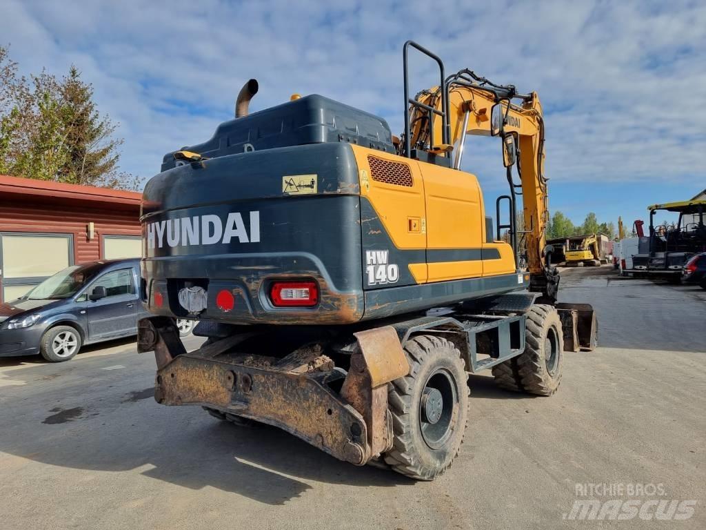 Hyundai HW 140 Εκσκαφείς με τροχούς - λάστιχα
