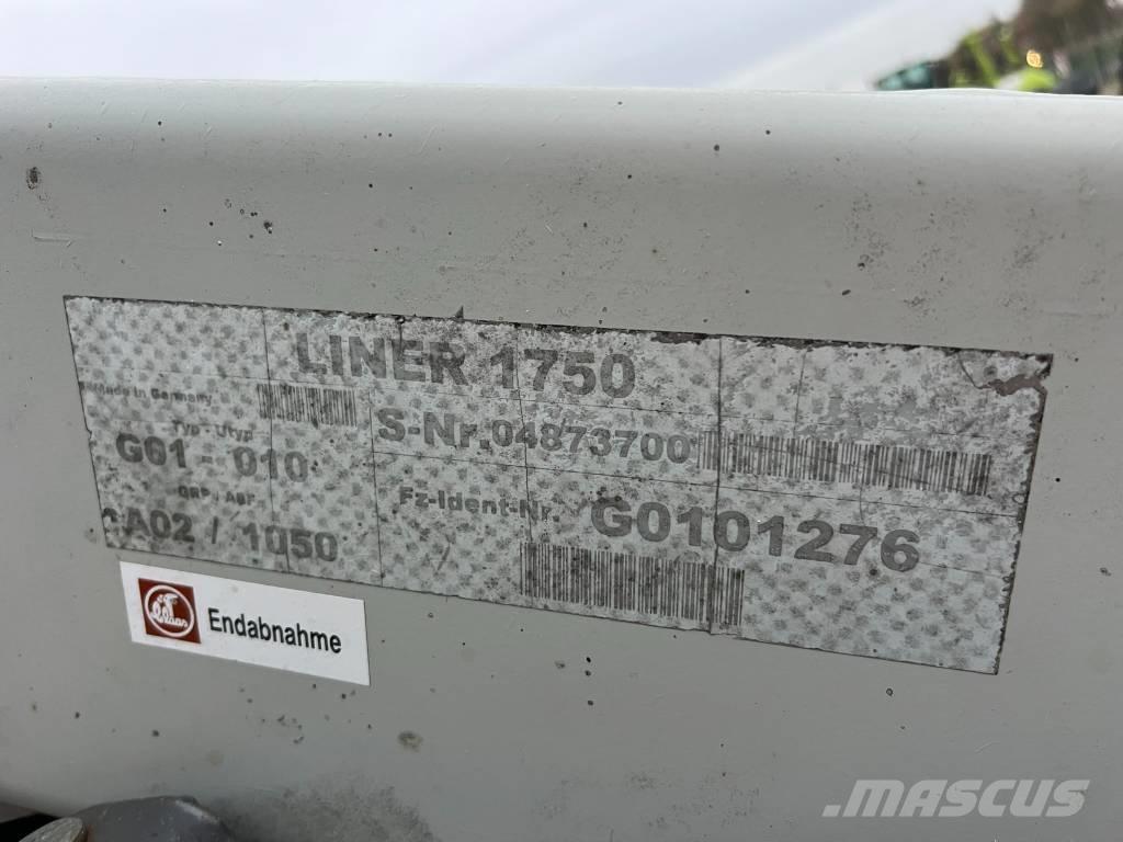 CLAAS Liner 1750 Αναμοχλευτήρες