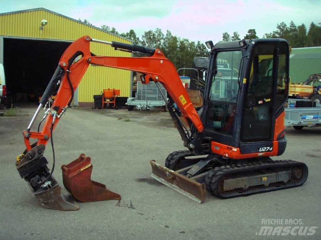 Kubota U 27-4 Εκσκαφάκι (διαβολάκι) < 7t