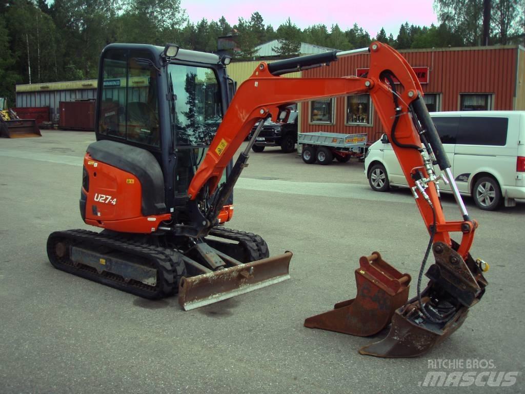 Kubota U 27-4 Εκσκαφάκι (διαβολάκι) < 7t